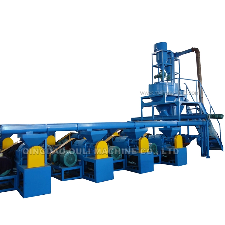 Rubber Roller Grinding Machine / Tire Recycling Equipment for Sale